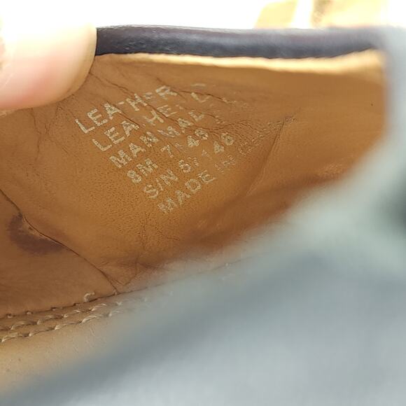 TORY BURCH Women's Everly 8M Black Leather Logo Slip On Ballet Flats - Picture 10 of 16